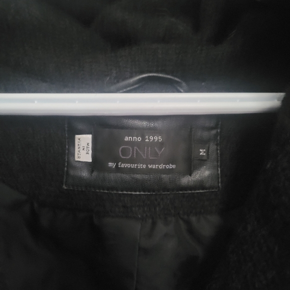 OVERSIZE HOOD WOOL JACKET (ONLY brand) - Picture 4 of 7